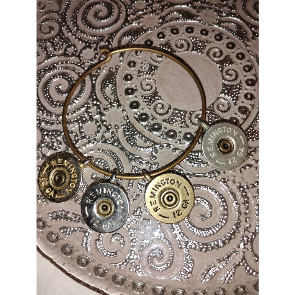 Lizzy J's Shotgun Rustic Remington Bullet Casing Charm Bracelet